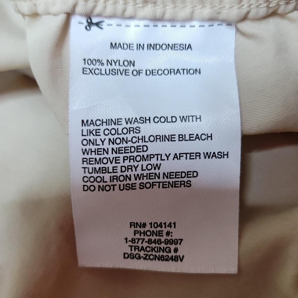 DSG Khaki Nylon Cargo Joggers Kids Size XS (6-7) - Picture 7 of 12
